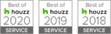 Best of Houzz 2020, 2019, 2018 Best of Houzz 2020, 2019, 2018